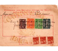 Vale Postal Nº182 de Santo Amaro/Bahia, 25/11/1924 - 24.345