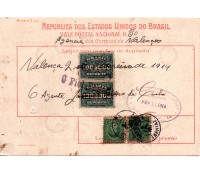 Vale Postal Nº30 em Valença-Bahia,2/11/1914 - 24.377