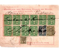 Vale Postal Nº41 em Cachoeira-Bahia, 12/02/1925 - 24.378 pequeno defeito em dois cantos