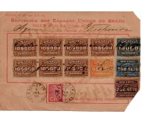 Vale Postal Nº9 em Cachoeira-Bahia,2/01/1925 - 24.379