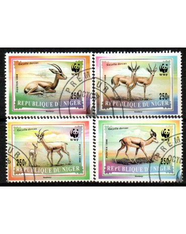 República do Níger 1998 - 24.418 Carimbados