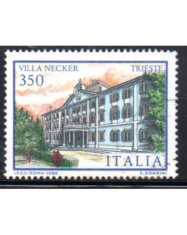 Itália 1986 Villa Necker 24.429 Carimbado 