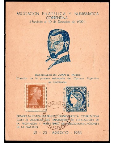 Argentina Agosto de 1953 - 24.491