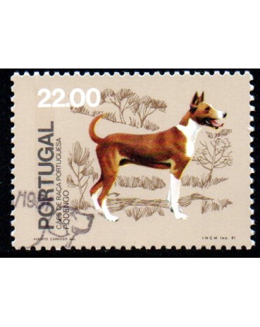1981 Cães de Raça Portuguesa, Podengo 24.578 Carimbado