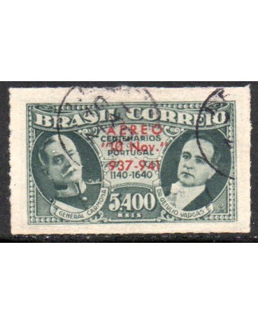 A044 5º Aniversário do Estado Novo 24.688 Carimbado "Sobrecarga vermelha"
