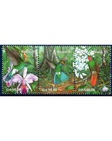 C1758/1760 Preservação da Mata Atlantica "Destacados do Bloco 88" - 24.717 M