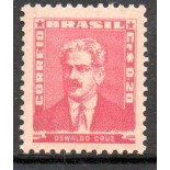R492 "Carmim Rosado" Oswaldo Cruz 20 Cr$ 24.755 M - dificílimo 
