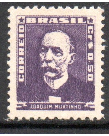 R495C Joaquim Murtinho "Violeta Escuro" Cr$0,50 - 24.771 Novo