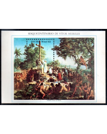 B63 Sesquicentenário do Nascimento do Pintor Victor Meirelles de Lima 24.802 Mint
