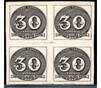 1943 C180  Quadra Centenário do selo Brasileiro 24.877 Novo