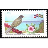 C3985 - 2021 SELO RELAÇÕES DIPLOMÁTICAS REPÚBLICA DOMINICANA  24.919 Mint