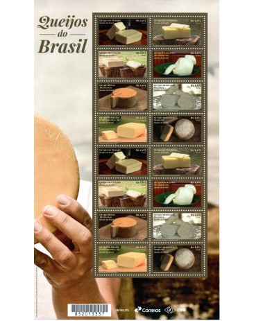 C3993-2021 SÉRIE QUEIJOS DO BRASIL  24.925  MINT      