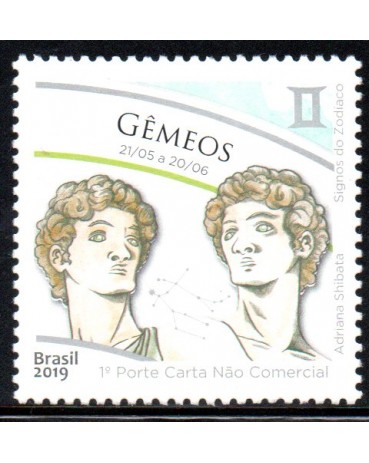 C3819 Signos do Zodíaco "Gêmeos" 24.937 Mint