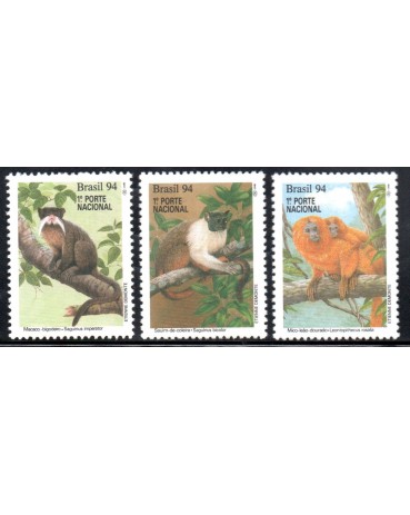 C1894/1896 Preservação da Fauna da Fauna - Macacos 24.959 Mint