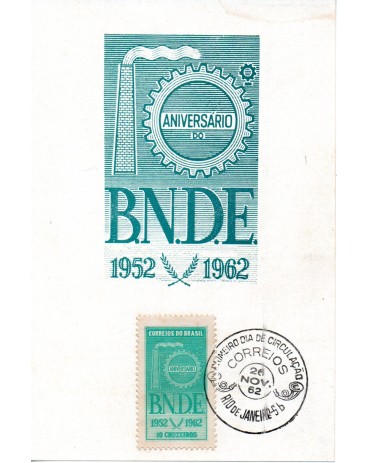 1962 10º Aniversário do B.N.D.E. 25.053