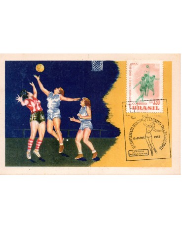 1957  2º  Campeonato Mundial Feminino de Basketball, Rio de janeiro 25.114