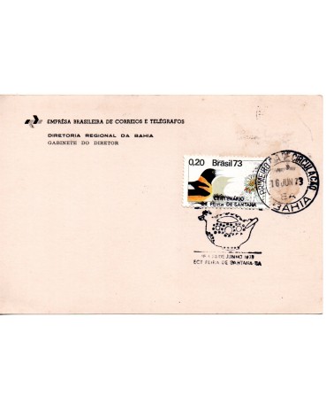 1973 Folha ECT de Feira de Santana - Bahia 25.121