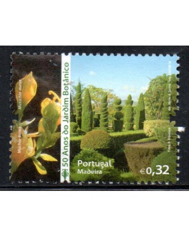 2010 Portugal "Madeira" 50 Anos do Jardim Botânico 25.165 Carimbado