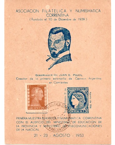 Argentina, Associação Filatélica e Numismática Correntina 25.168
