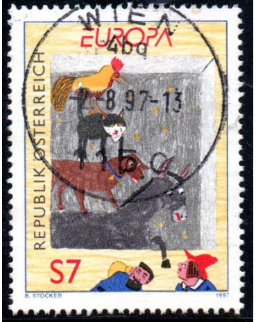 Áustria 1997 - 25.189 Carimbado
