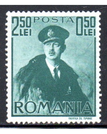 Romênia 2,50 Lei 25.228 Mint
