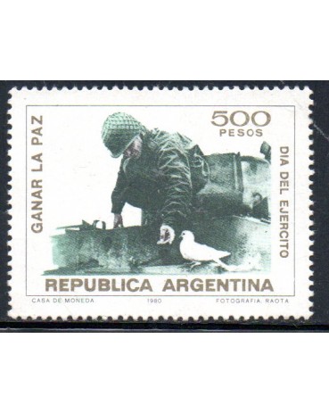 Argentina 1980 25.229 Novo com goma - levíssima dobra