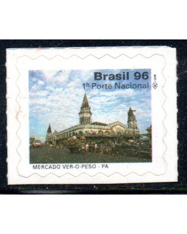 R726 Turismo no Brasil II - Mercado Ver-o-peso - PA 25.467 Mint