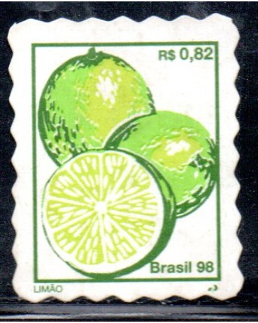 R757 Frutas 1998 Limão 25.480 Mint