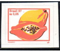 R768 Mamão - Microserrilhado 25.488 Novo sem marcas de charneiras, com moldura