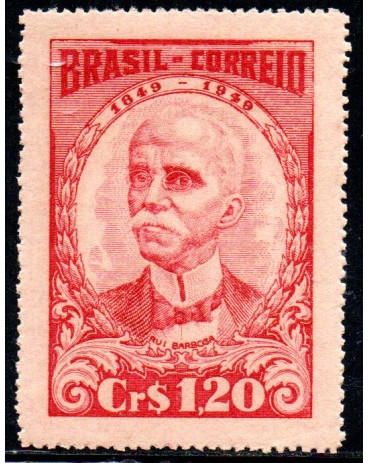 C249 Centenário do Nascimento de Ruy Barbosa de Oliveira 25.496 Mint