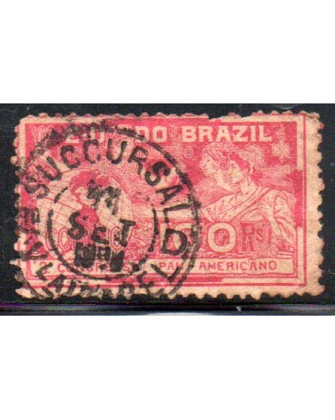 1906 C05 - 3º Congresso Panamericano Rio de  Janeiro 25.641 Carimbado