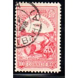 1908 C07 Exposição Nacional e Centenário da Abertura dos Portos 25.646 Carimbados - O carimbo poderá ser outro 