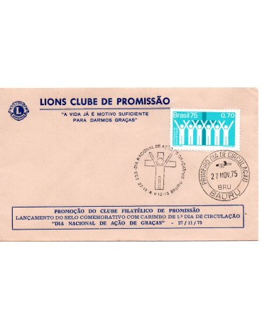 1975 Lions Clube de promissão -  Bauru - SP 25.796