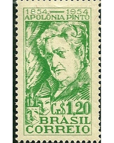 C341 Centenário do nascimento da atriz Apolônia Pinto 2209 Mint
