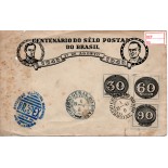 1948 Centenário do Selo Postal do Brasil 25.981 - PEÇA DIFÍCIL 