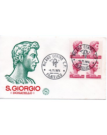 Itália 1974 S. Giorgio Milano Centro C.P. Filatélico 26.004