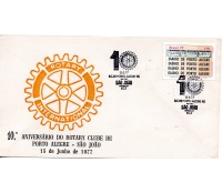 1977 Brasil 1977 10º Aniversário do Rotary Clube de Porto Alegre - RS 26.049