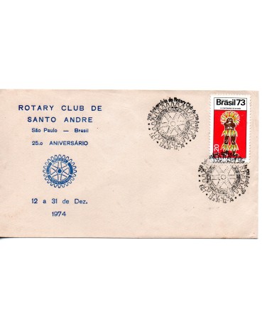 1973 Brasil 1973 Rotary Club de Santo André - SP 26.051