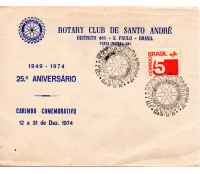 1974 Brasil 1974 Rotary Club de Santo André - SP 26.062