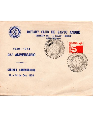 1974 Brasil 1974 Rotary Club de Santo André - SP 26.062