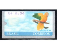 SE25 Selo Etiqueta Ararajuba 2003 - 0,50 - 26.082 Mint
