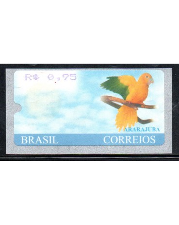 SE28 Selo Etiqueta Ararajuba 2002 - 0,95 - 26.088 Mint