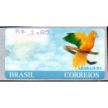 SE29 Selo Etiqueta Ararajuba 2002 - 1,85 - 26.092 Mint