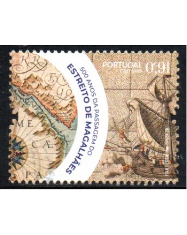 2020 Portugal - Estreito de Magalhães 500 Anos 26.111 Carimbado