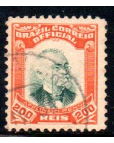 05 Afonso Pena 200 Réis 26.125 Usado