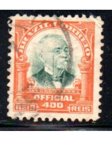 07 Afonso Pena 400 Réis 26.128 Usado