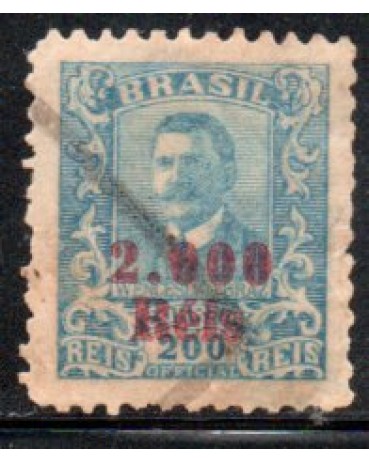 R341 Wenceslau Braz 2000200 C/Sobrestampa 26.162 Usado, A imagem poderá ser outra