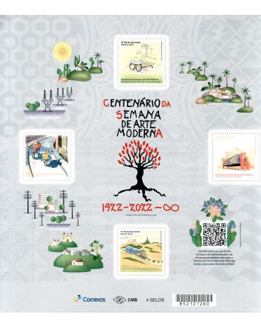 B224 Centenário da Semana de Arte Moderna 26.260
