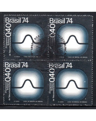 1974 C850 3º Congresso Brasileiro de Telecomunicações 26.265 CBC com goma