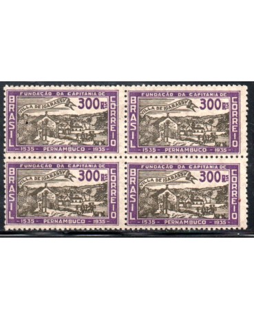 1935 C87 4º Centenário da Capitania de Pernambuco 26.311 Mint